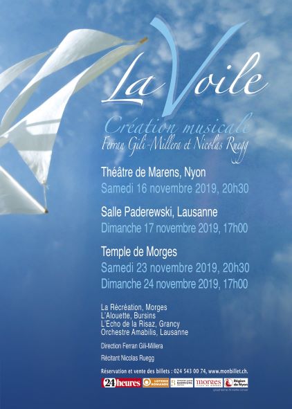 Affiche spectacle La Voile